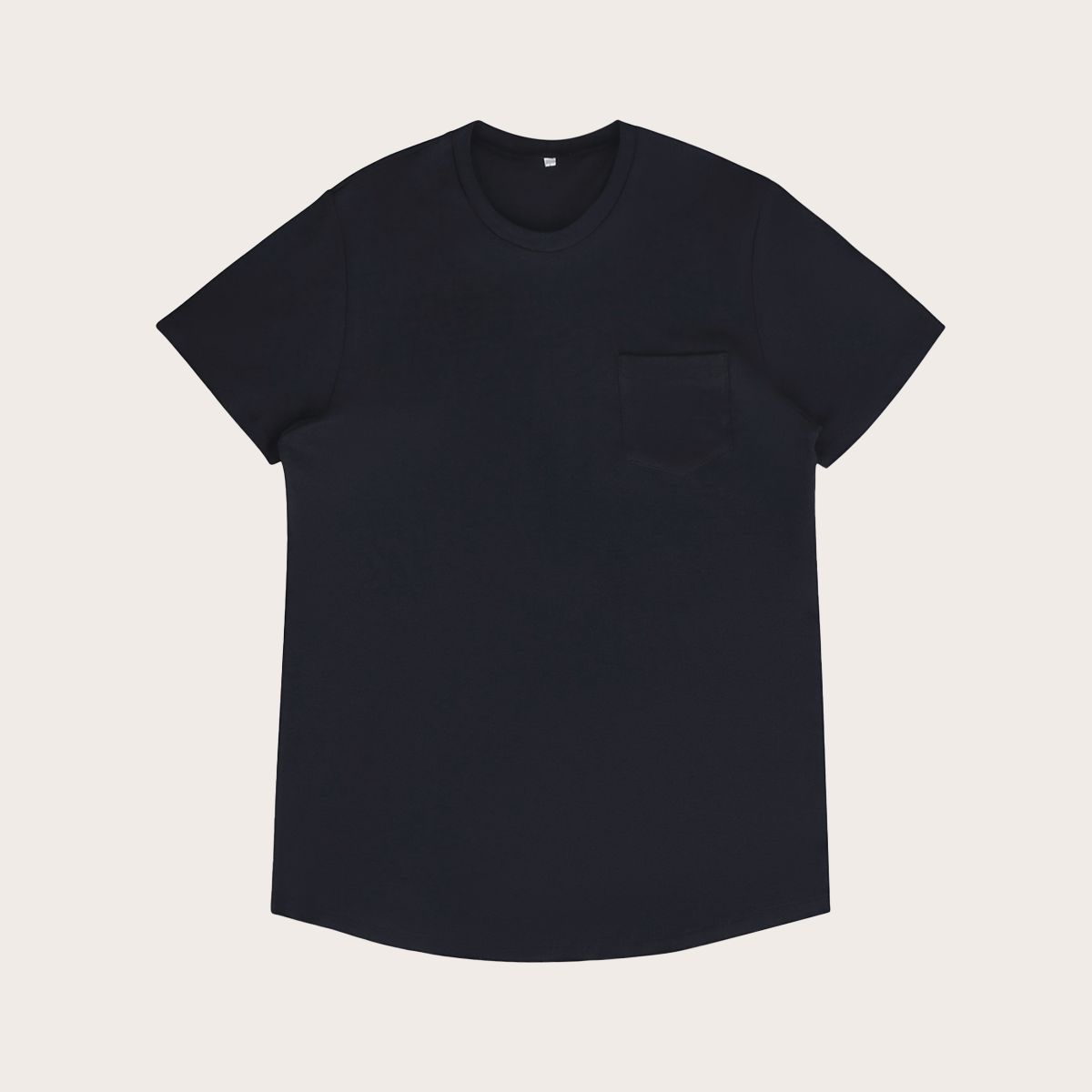 Black Pocket Tee Plain Joe Clothing