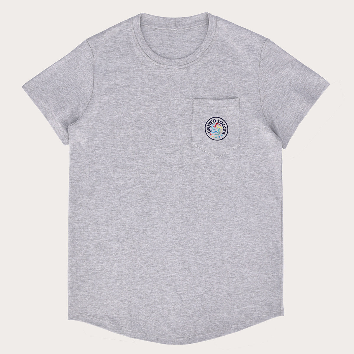 Grey United Soccer Pocket Tee