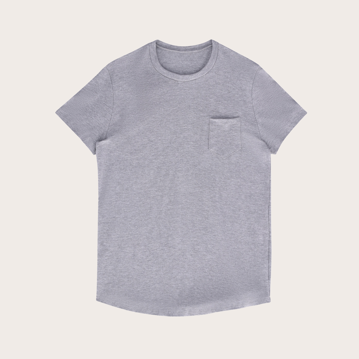 Grey Pocket Tee