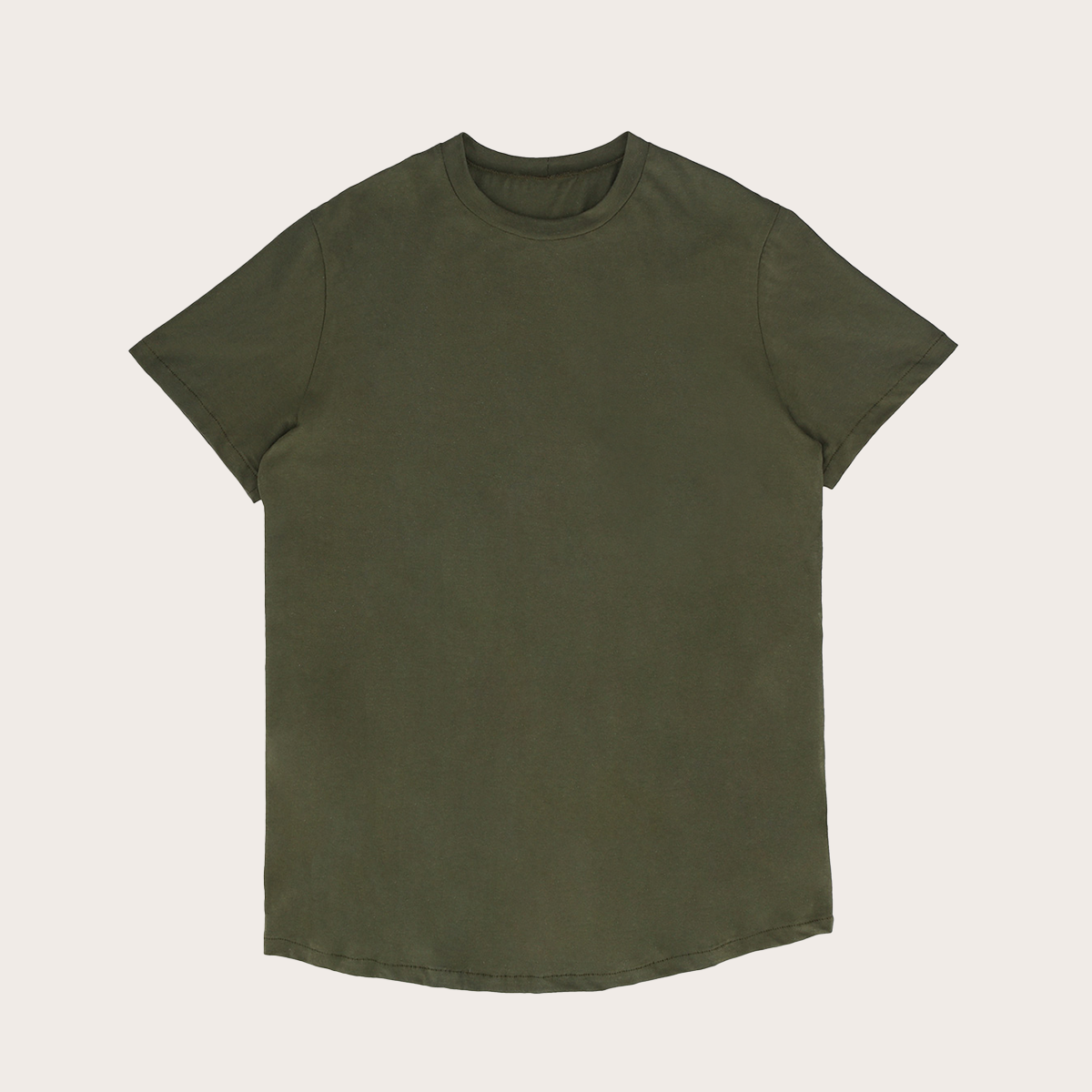 Olive Plain Tee