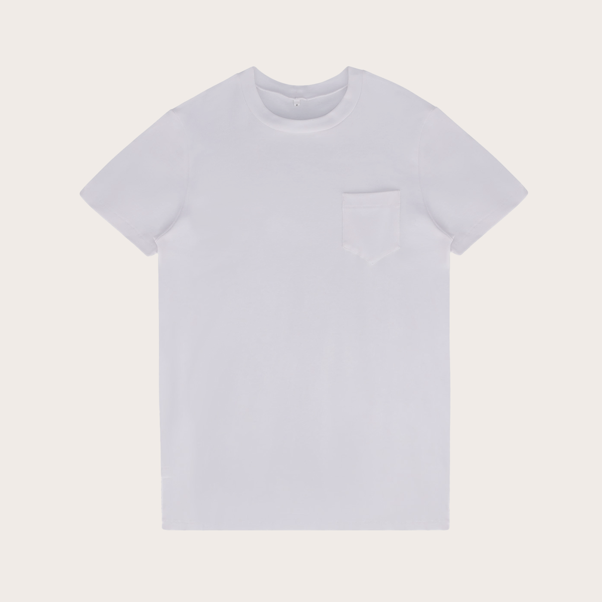 White Pocket Tee